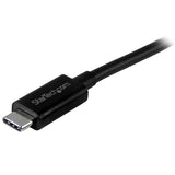 StarTech.com USB31CC1M USB-kabel USB 3.2 Gen 2 (3.1 Gen 2) 1 m USB C 10 Gbit/sek. Sort