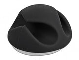 DeLOCK 18344 kabelorganisator Bord/Væg Kabelholder Sort 6 stk