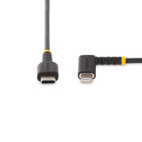 StarTech.com RUSB2CLTMM1MR kabel til mobiltelefon Sort 1 m USB C Lightning