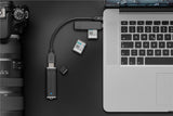 Goobay 67894 USB-kabel USB 3.2 Gen 1 (3.1 Gen 1) 0,2 m USB C USB A 5 Gbit/sek. 15 W Sort