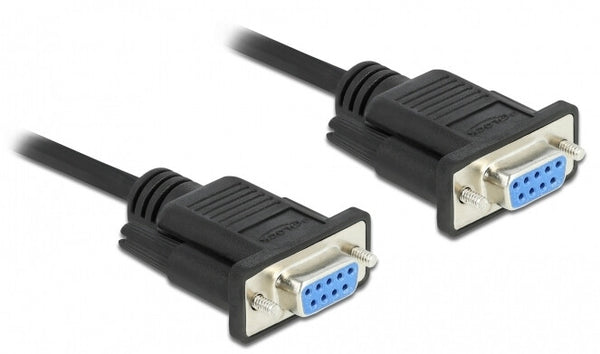 DeLOCK 87308 serielkabel Sort 0,5 m DB-9