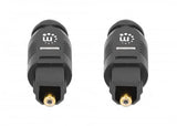 Manhattan 356091 InfiniBand og fiberoptisk kabel 5 m Toslink Sort
