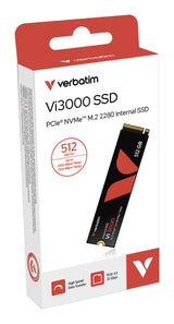 Verbatim Vi3000 512 GB M.2 PCI Express 3.0 NVMe