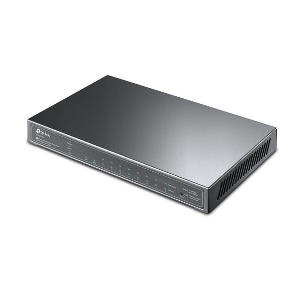 TP-Link JetStream TL-SG2210P netværksswitch Administreret L2/L4 Gigabit Ethernet (10/100/1000) Strøm over Ethernet (PoE) Sort
