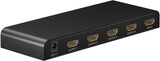 Goobay 58482 video-splitter HDMI 4x HDMI