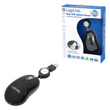 2Direct ID0016 mus Rejse Ambidextrous USB Type-A Optisk 800 dpi