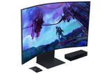 Samsung G97NC computerskærm 139,7 cm (55") 3840 x 2160 pixel 4K Ultra HD LED Sort