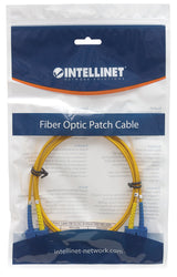 Intellinet 470605 InfiniBand og fiberoptisk kabel 1 m SC Gul