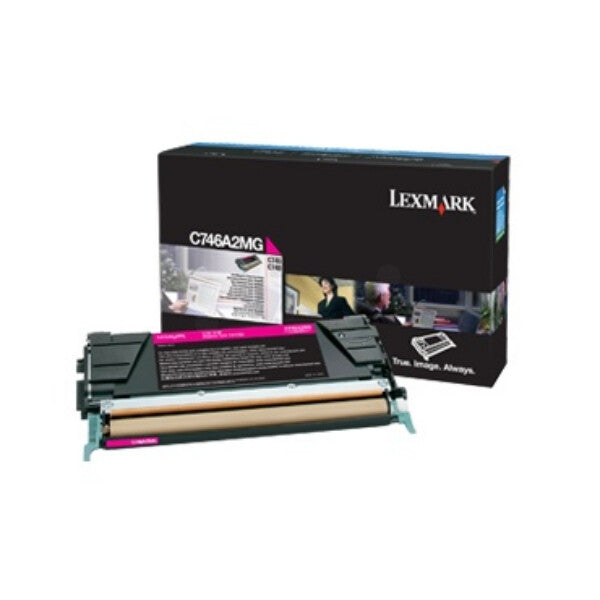 Lexmark C746A3MG tonerpatron 1 stk Original Magenta