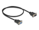 DeLOCK 87819 serielkabel Sort 0,5 m RS-232