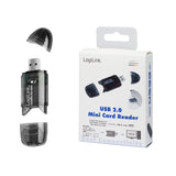 2Direct CR0007 kortlæser USB 2.0 Sort