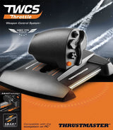Thrustmaster TWCS Throttle Sort, Orange USB Bevægelsesstyreenhed Analog/digital MAC, PC