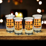 Mad Monkey 2000029 shot glas 4 stk