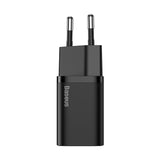 Baseus TZCCSUP-B01 oplader til mobil enhed Universel Sort Vekselstrøm Hurtig opladning Indendørs