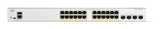 Cisco C1200-24P-4X netværksswitch Administreret L2/L3 Gigabit Ethernet (10/100/1000) Hvid