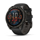 Garmin fenix 8 3,56 cm (1.4") AMOLED 47 mm Digital 454 x 454 pixel Berøringsskærm Sort Wi-Fi GPS (satellit)