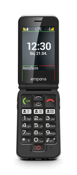 Emporia emporiaJOY-LTE 7,11 cm (2.8") 115 g Sort Senior telefon