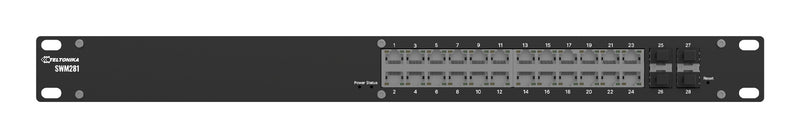 Teltonika SWM281 Administreret L2+ Gigabit Ethernet (10/100/1000) Sort