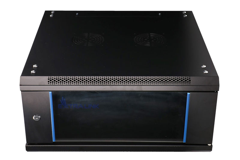 Extralink EX.2893 stativ 4U Vægmonteret stativ Sort