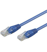 Goobay CAT 6-700 UTP Blue 7m netværkskabel Blå