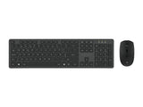 Conceptronic ORAZIO01PT tastatur Mus inkluderet Kontor RF trådløst QWERTY Portugisisk Sort