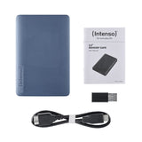 Intenso 6029585 ekstern harddisk 2 TB 5400 rpm 2.5" Micro-USB B 3.2 Gen 1 (3.1 Gen 1) Blå