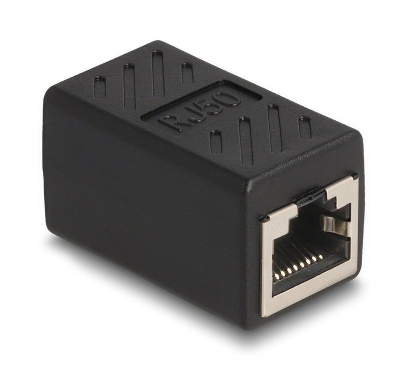 DeLOCK 87991 kabel kønsskifter RJ-50 Sort