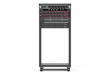 Digitus DN-48002 stativ 21U Fritstående reol Sort