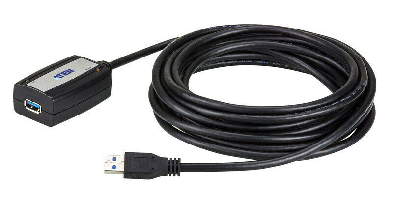 ATEN UE350A-AT USB-kabel USB 3.2 Gen 1 (3.1 Gen 1) 5 m USB A 5 Gbit/sek. Sort