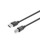 Vivolink PROUSBAB20 USB-kabel USB 2.0 20 m USB A USB B Sort