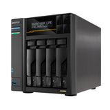 Asustor LOCKERSTOR 4 Gen3 NAS Desktop AMD Ryzen V3C14 16 GB DDR5 ADM Sort