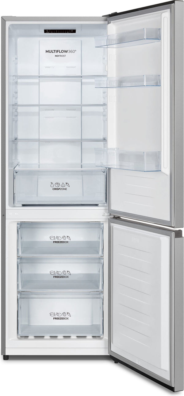 Gorenje NRK6182PS4 Fritstående 292 L Grå
