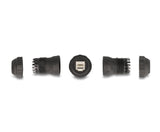 DeLOCK 67044 kabel kønsskifter RJ45 Sort