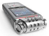 Philips DVT4115 Digital Voice Tracer Flashkort Krom, Sølv