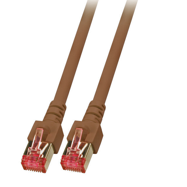EFB Elektronik K5517.30 netværkskabel Brun 30 m Cat6 S/FTP (S-STP)