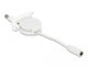 DeLOCK 81377 el-ledning Hvid 0,62 m 5.5 x 2.1 mm