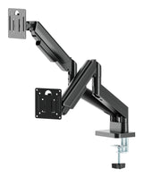 Gembird MA-DA2-06 skærmbeslag og -stativer 81,3 cm (32") Skrivebord Sort