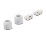 DeLOCK 91126 kabel kønsskifter LSA Hvid