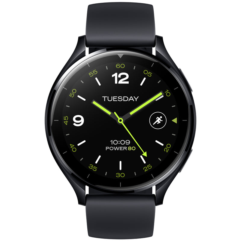Xiaomi Watch 2 3,63 cm (1.43") AMOLED 46 mm Digital 466 x 466 pixel Berøringsskærm Sort Wi-Fi GPS (satellit)