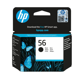 HP Original 56-blækpatron, sort