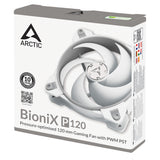 ARCTIC BioniX P120 Computerkabinet Ventilator 12 cm Grå, Hvid