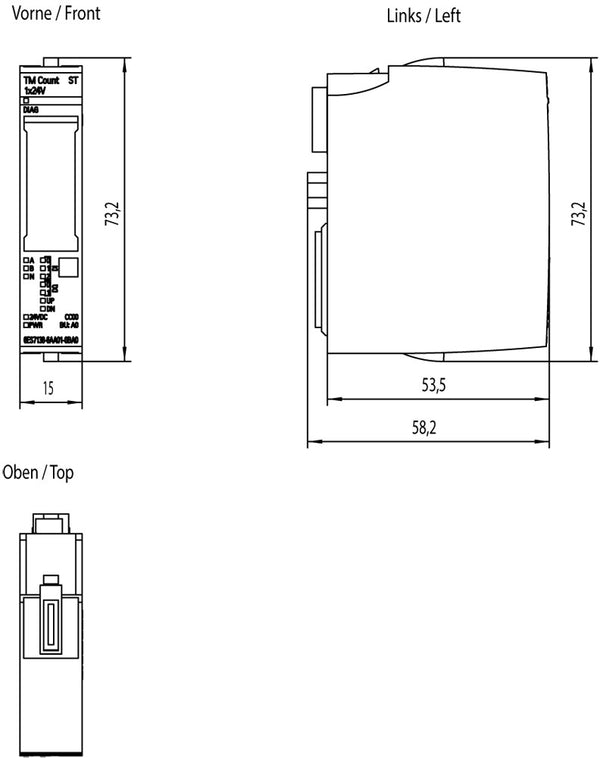 Siemens 6ES7138-6AA01-0BA0 fieldbus modul