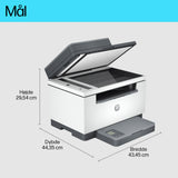 HP LaserJet M234sdw Trådløst Multifunction Sort og hvid Printer, Kopimaskine, scanner; Dupleks