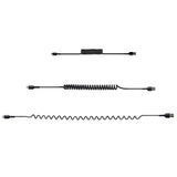 StarTech.com RUSB2ALT50CMBC Lightning kabel 0,5 m Sort