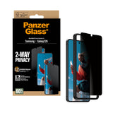 PanzerGlass ® 2-Way Privacy Skærmbeskyttelse Samsung Galaxy S26 | Ultra-Wide Fit m. EasyAligner