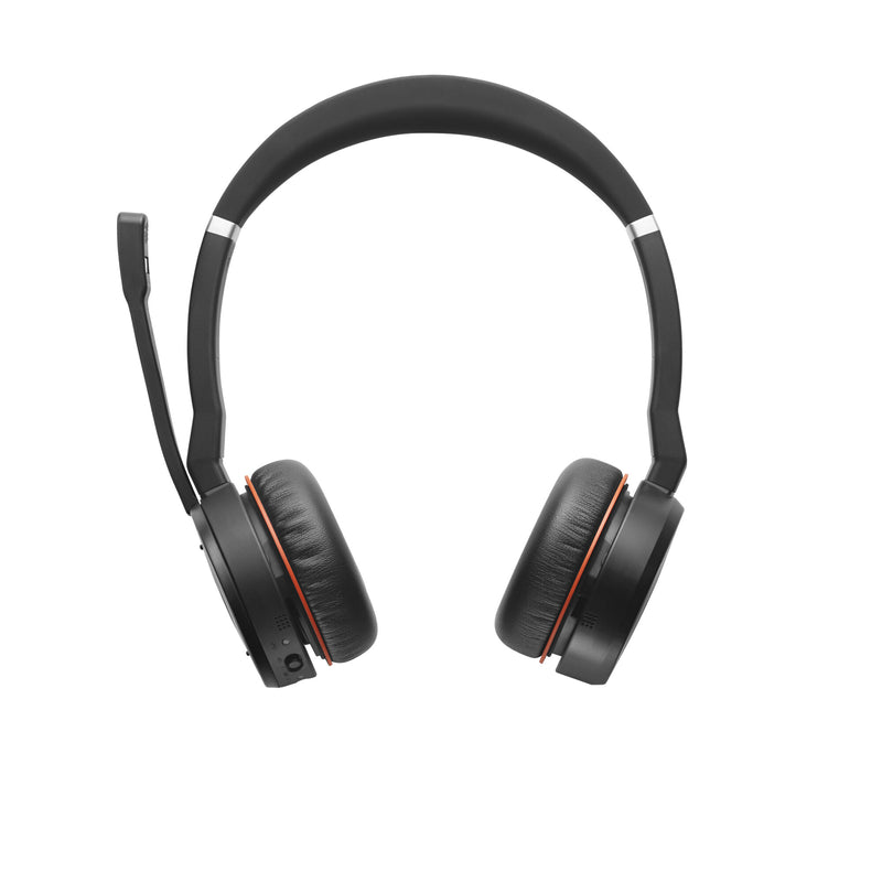 Jabra Evolve 75 SE Headset Trådløs Kontor/Callcenter Bluetooth Sort