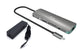 i-tec C31NANOLANPD100 dockingstation Ledningsført USB 3.2 Gen 1 (3.1 Gen 1) Type-C Grå