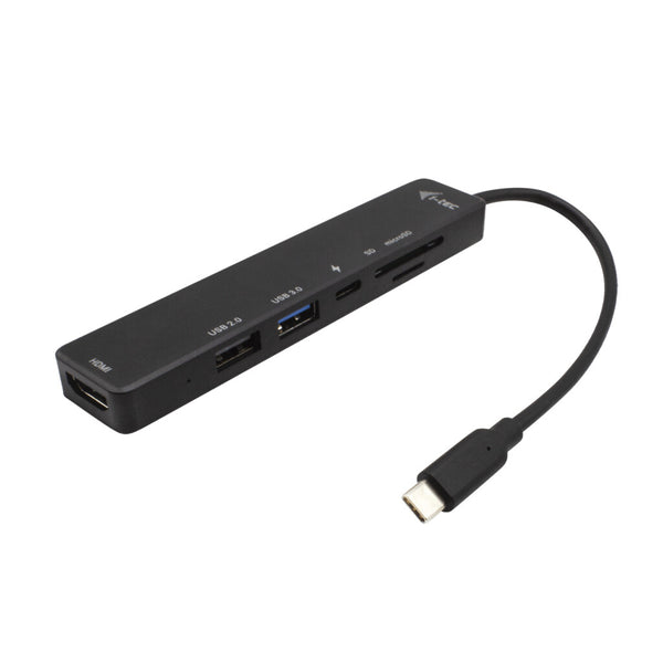 i-tec C31TRAVELEASYDOCKPD dockingstation Ledningsført USB 3.2 Gen 1 (3.1 Gen 1) Type-C Sort