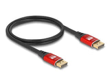 DeLOCK 80605 DisplayPort kabel 2 m Sort, Rød