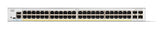 Cisco C1200-48P-4G netværksswitch Administreret L2/L3 Gigabit Ethernet (10/100/1000) Hvid